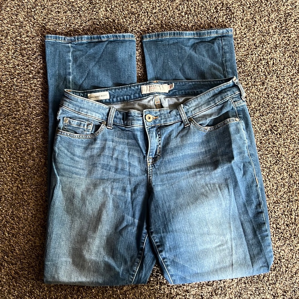 EEUC torrid relaxed boot cuz jeans size 14 tall